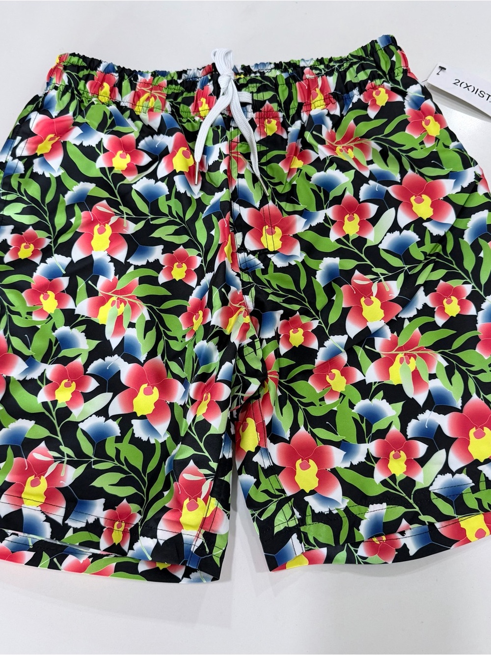 2(X)IST Neon Floral Catalina Swim Shorts